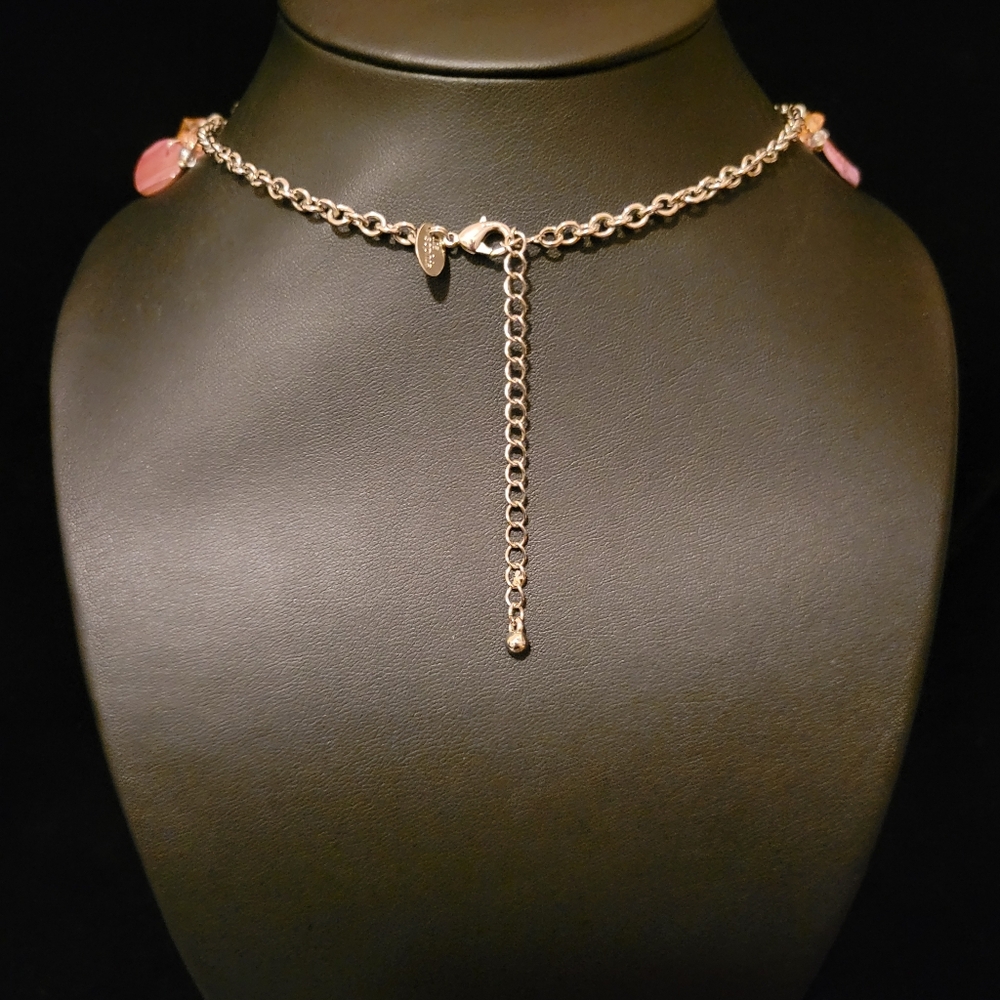 Estate Lia Sophia Abalone Shell Necklace - Picture 4 of 5